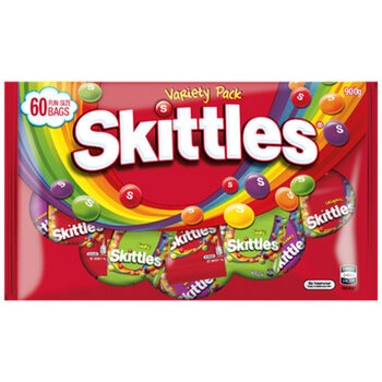 Skittles Variety Pack 60 Pack 900g