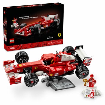 LEGO Icons Ferrari F2004 and Michael Schumacher 11375