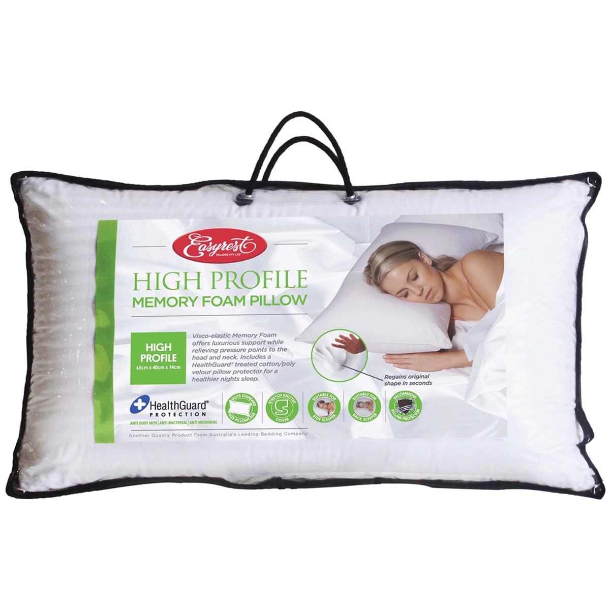 Easyrest Memoryfoam High Profile Pillow