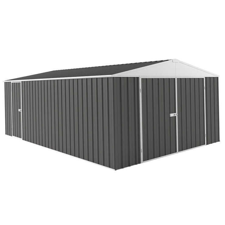EasyShed Garage 6 x 3.75M Slate Grey