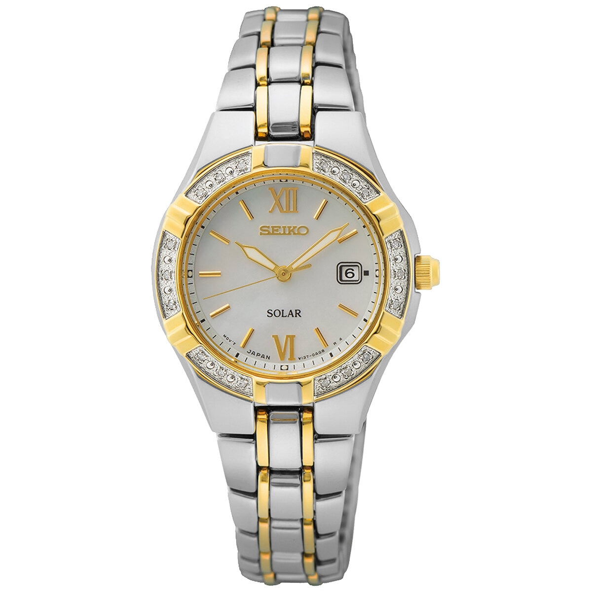 Introducir 59+ imagen seiko two tone watch - Abzlocal.mx