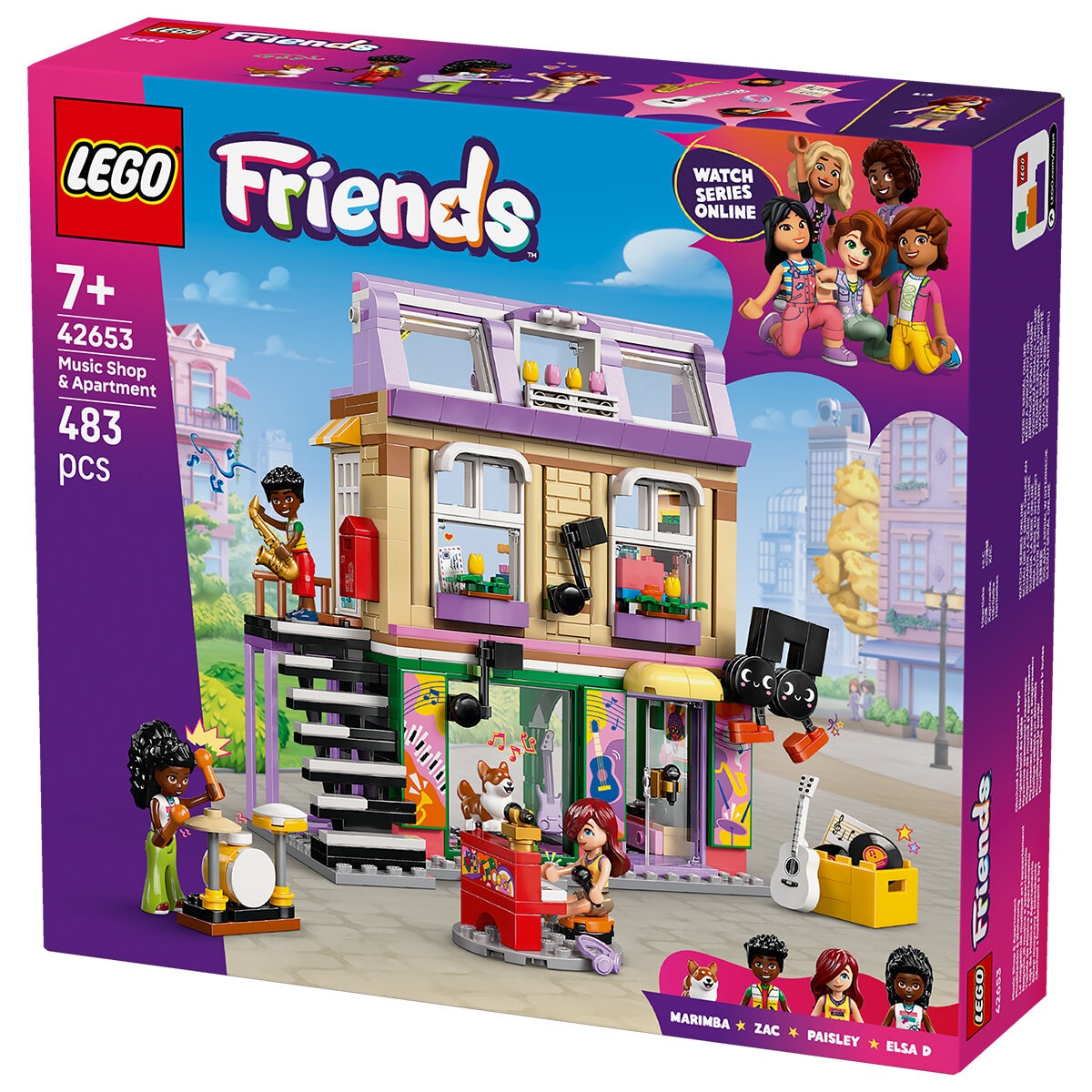 LEGO Music Store & Apartment 42653