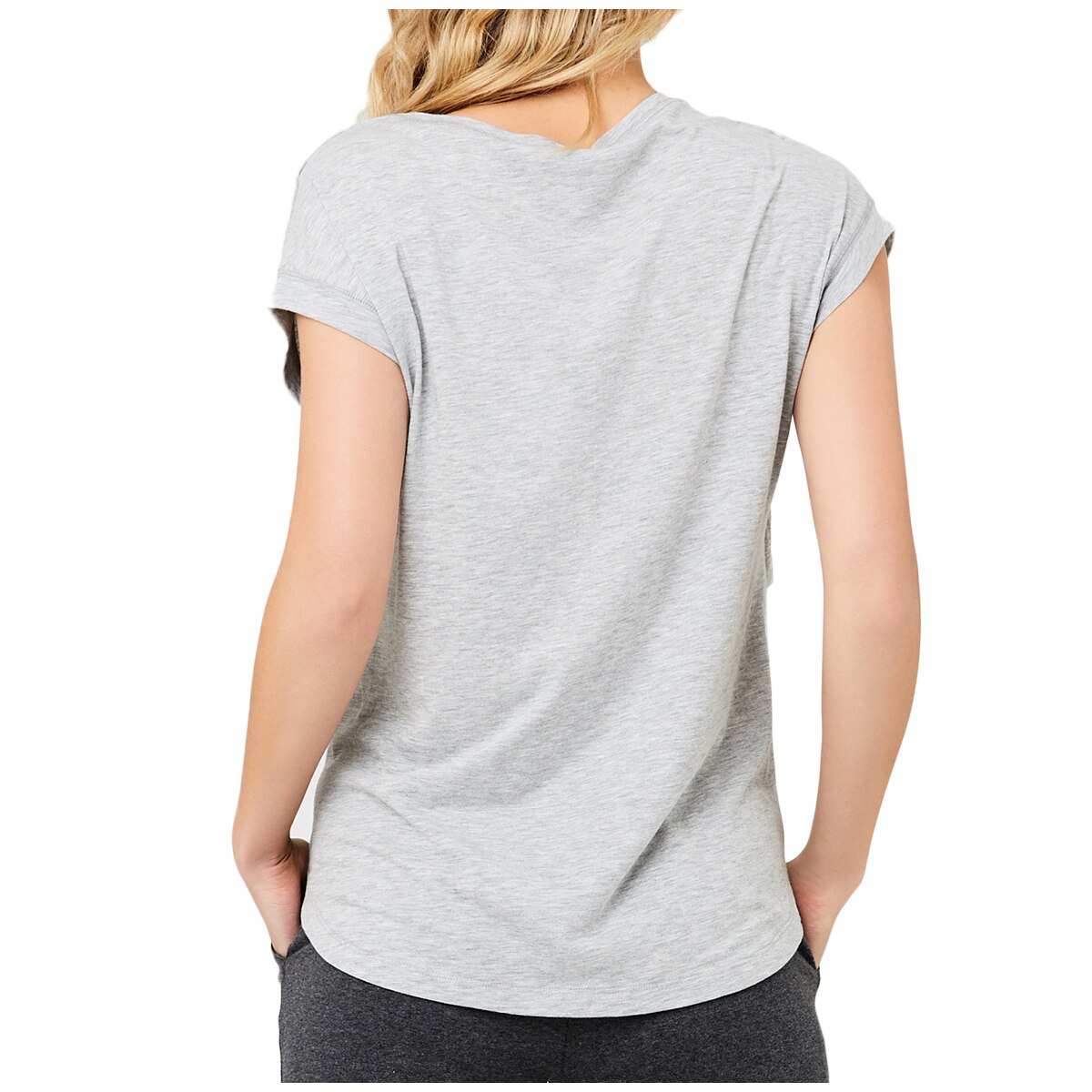Ripe Maternity - Women's Nursing Tee - Grey Marle