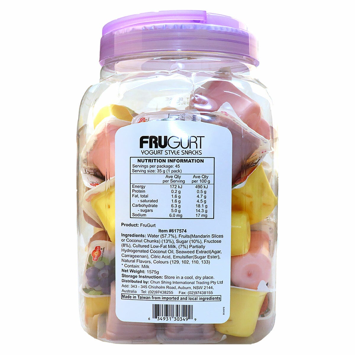 New Choice Frugurt Yogurt Style Snacks 45 x 35g New Choice Frugurt Yogurt Style Snacks 45 x 35g