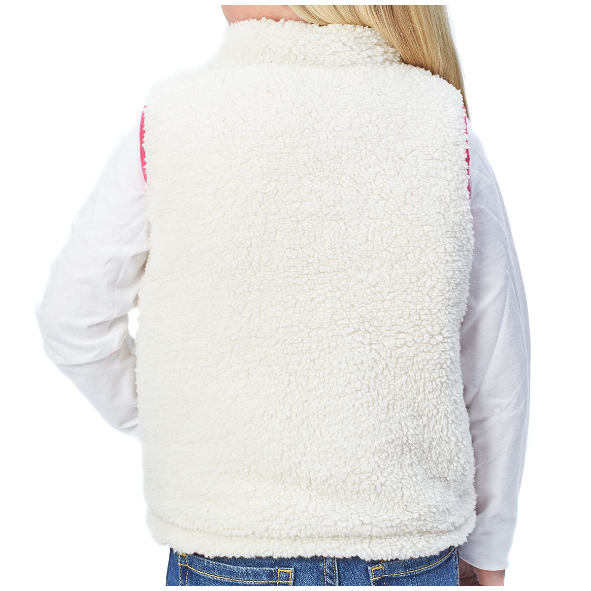 Andy and Evan Vest - Pink + Cream