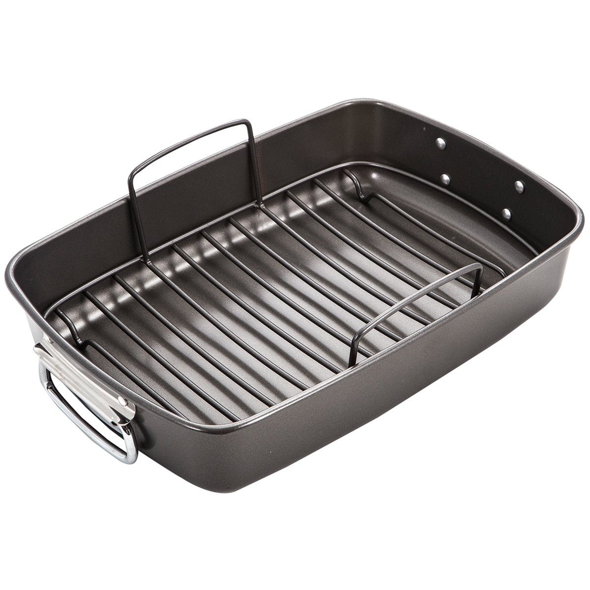 Cuisinart CSR-1712R Ovenware Classic Collection 17 by 12-Inch Roaster with Removable Rack 