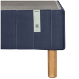 Quick Snap Mattress Base King Navy (Zinus)