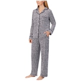 Carole Hochman Women's 2pc PJ Set - White Animal