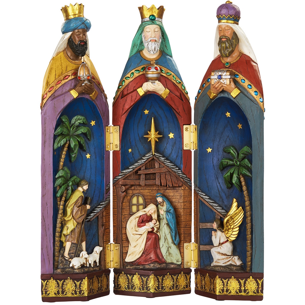 Three Kings Folding Christmas Decoration Costco Australia