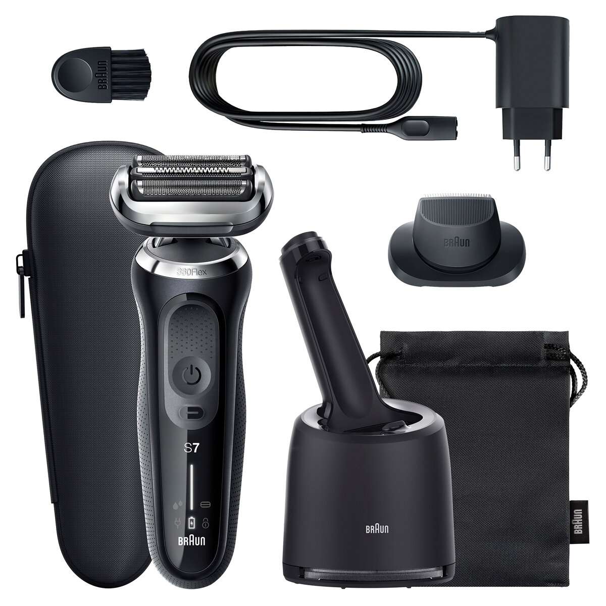 Braun Se7 Wet & Dry Shaver With Trimmer 71-N1200S-OH