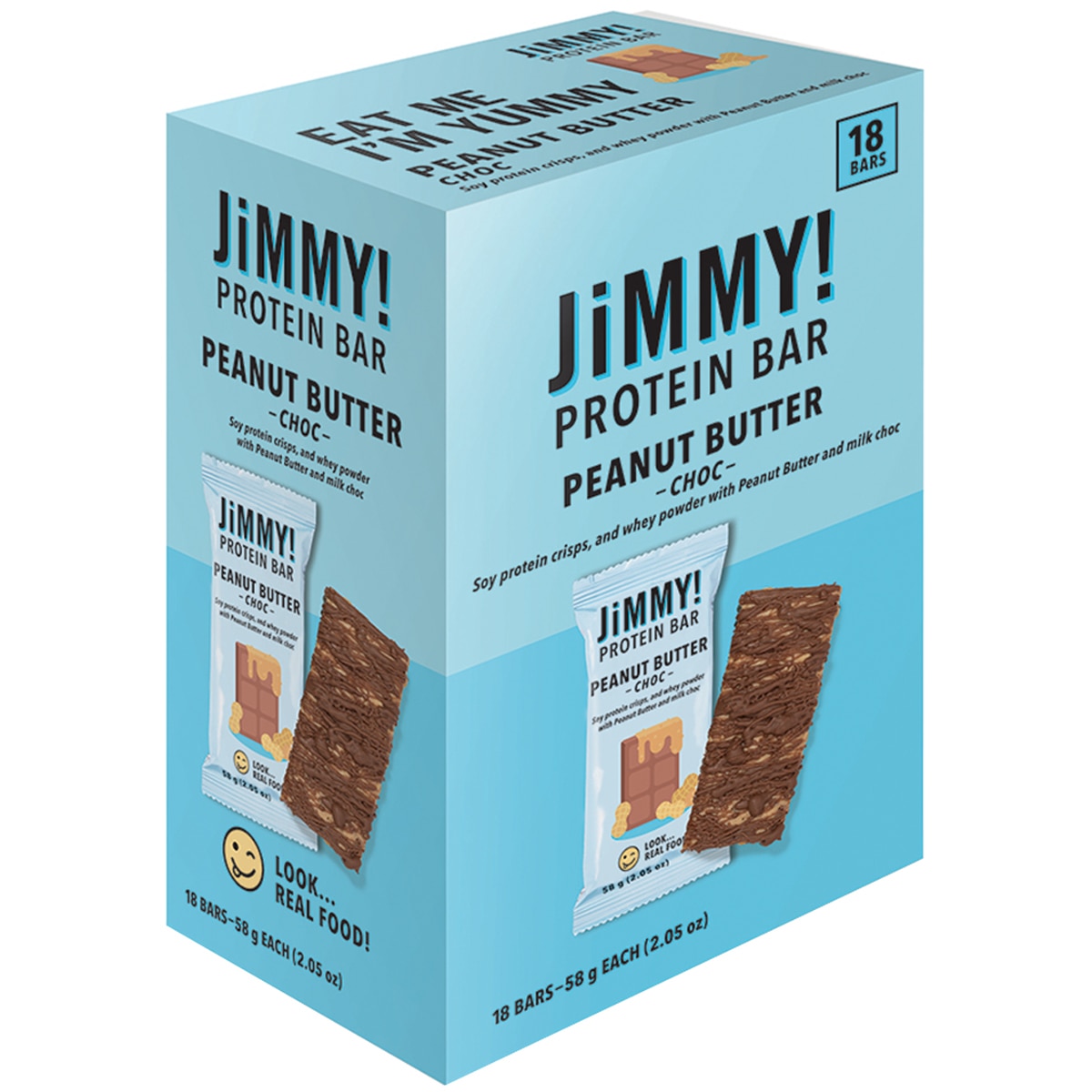 Jimmy! Protein Bars 18 x 58g Costco Australia