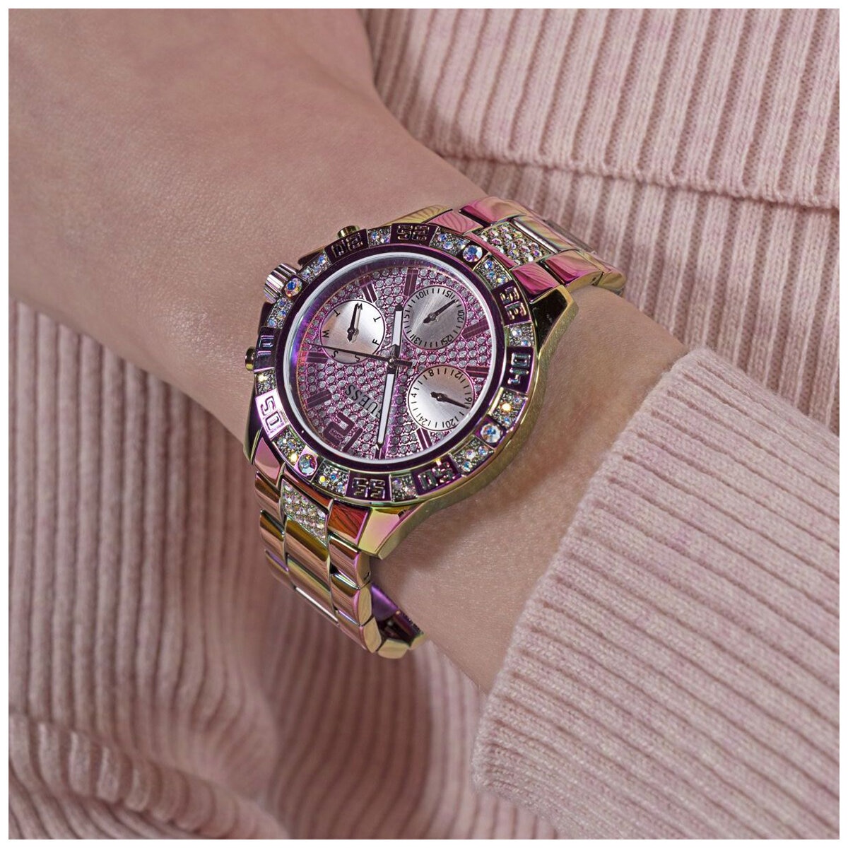 GUESS Majesty Iridescent Tone Women's Watch GW0771L4