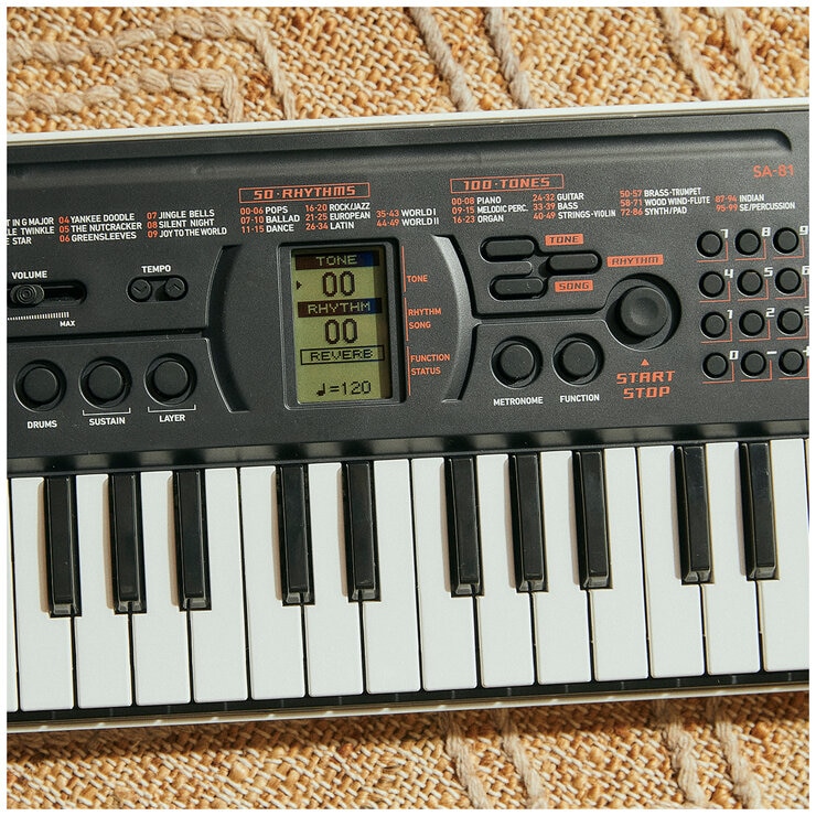 CASIO Casiotone 44 Key Portable Mini Keyboard SA81 CASIO Casiotone 44 Key Portable Mini Keyboard SA81