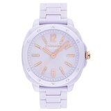 Coach Kitt Lavendar Ceramic Women's Watch 14504481
