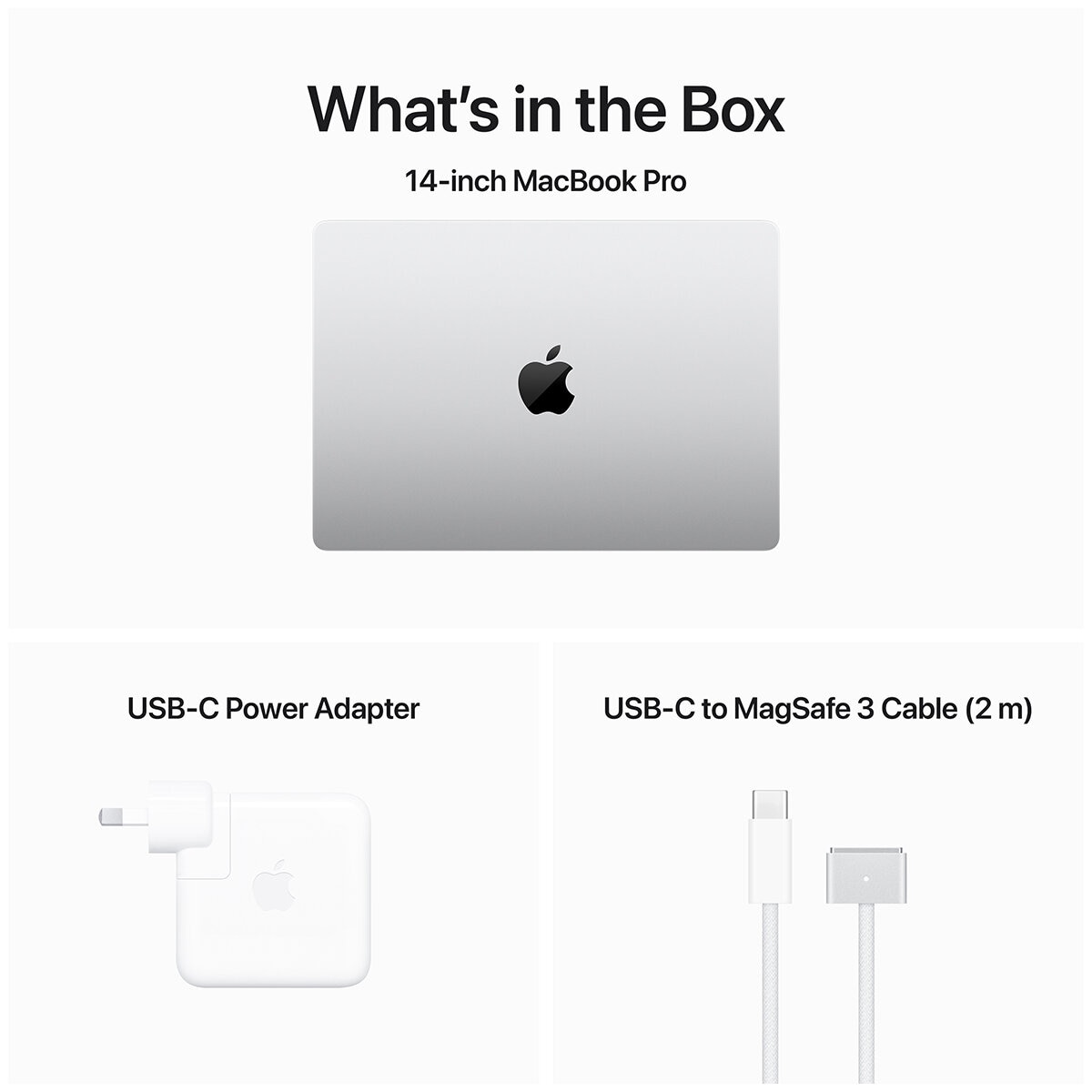 Macbook Pro 14 Inch With M3 Chip 8 Core CPU 10 Core GPU 1TB Silver