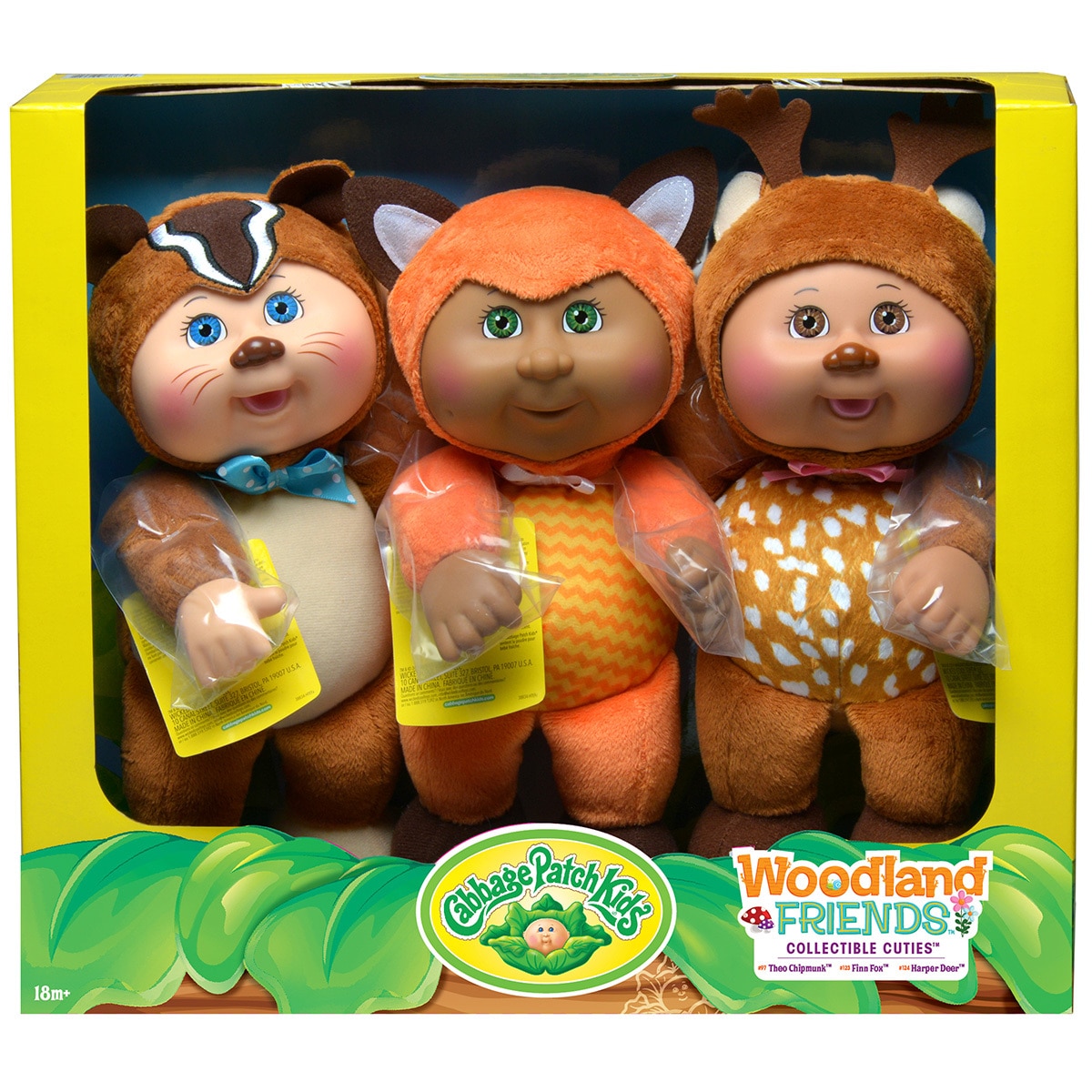 Cabbage Patch Kids Cuties 3pk - Wood Land