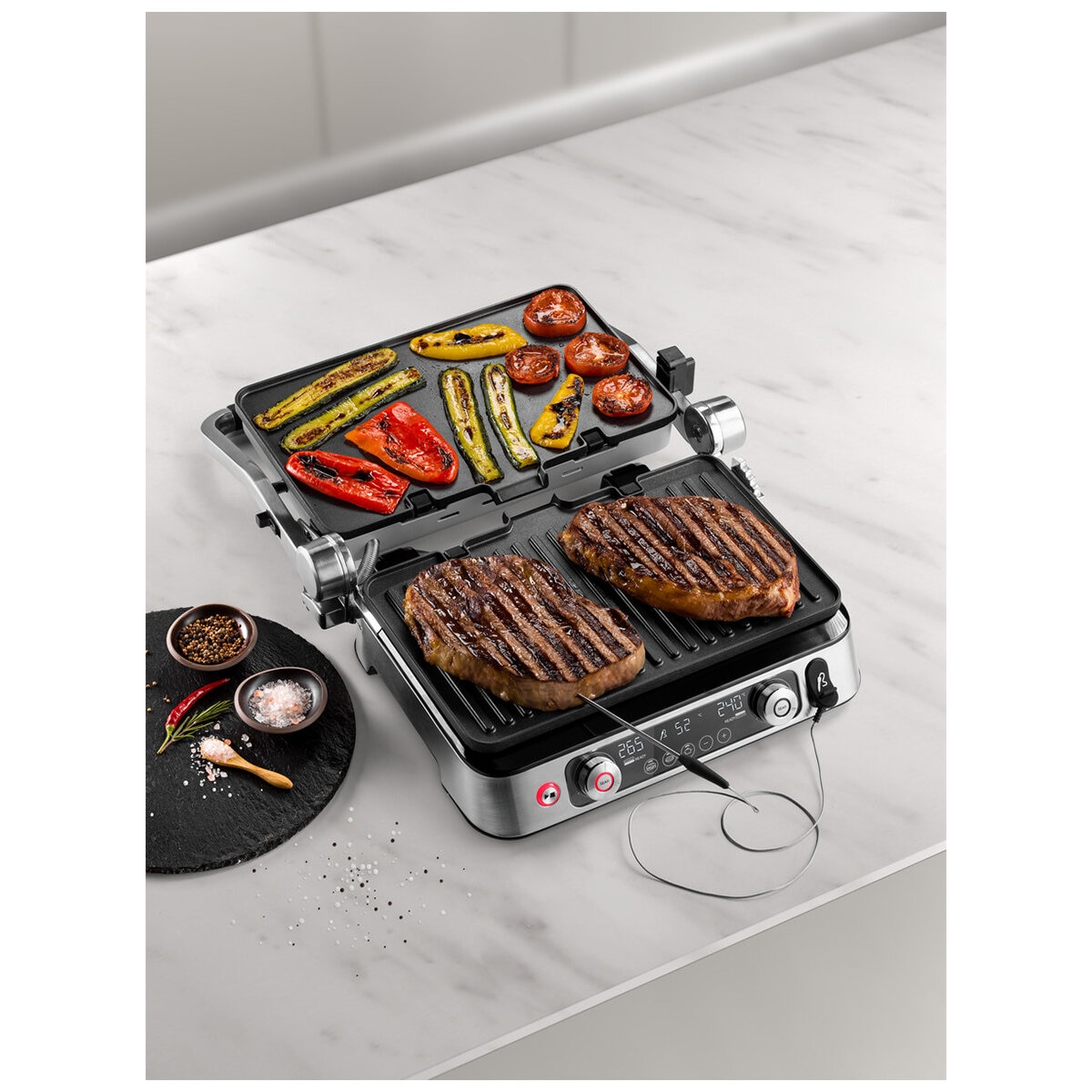 De'longhi Multi Grill 1100 Contract With Thermoprobe CGH1112DP
