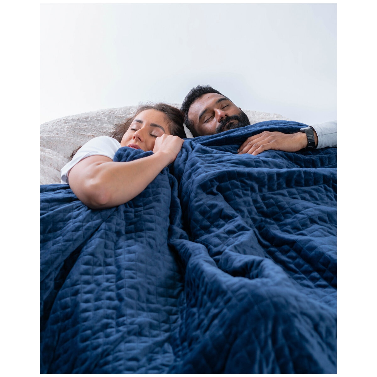 Therapy Child Blanket with Cover - Calming Blue, 3.2 KGb