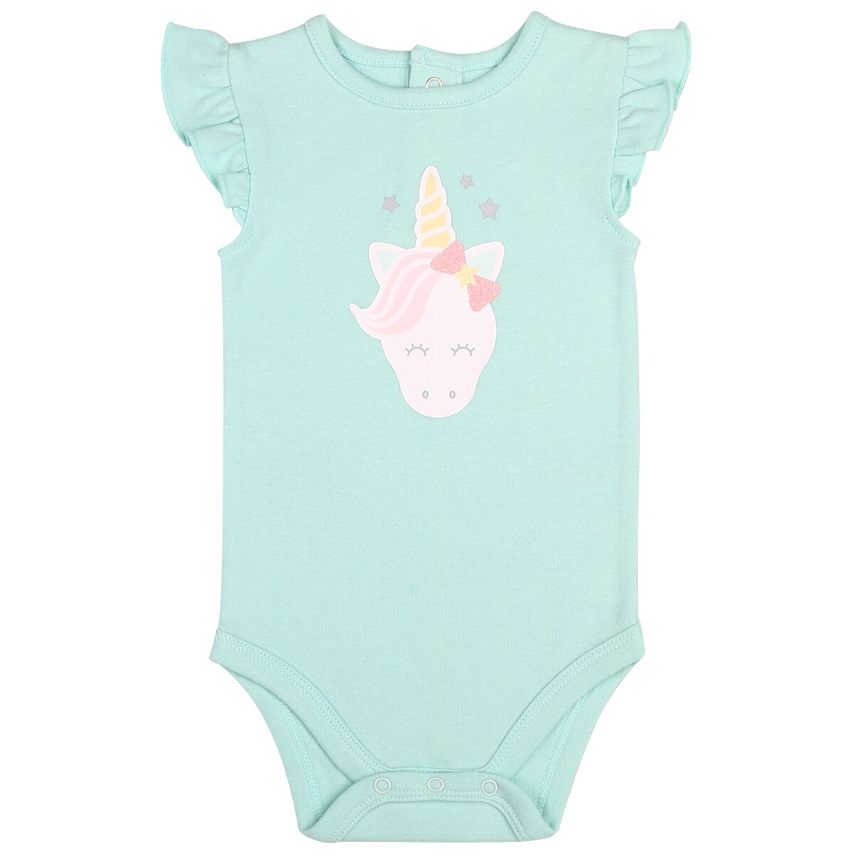 Peanut Shell 2pc Baby Set - Green Onsie/Pink Skirt