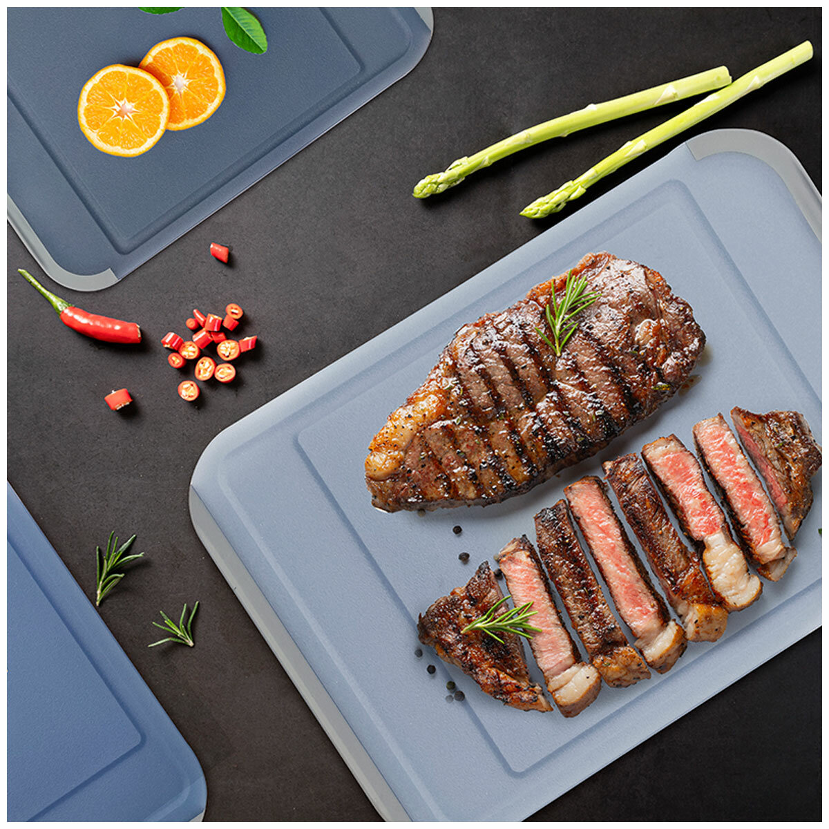 Neoflam Translucent Cutting Board 3 Piece Set