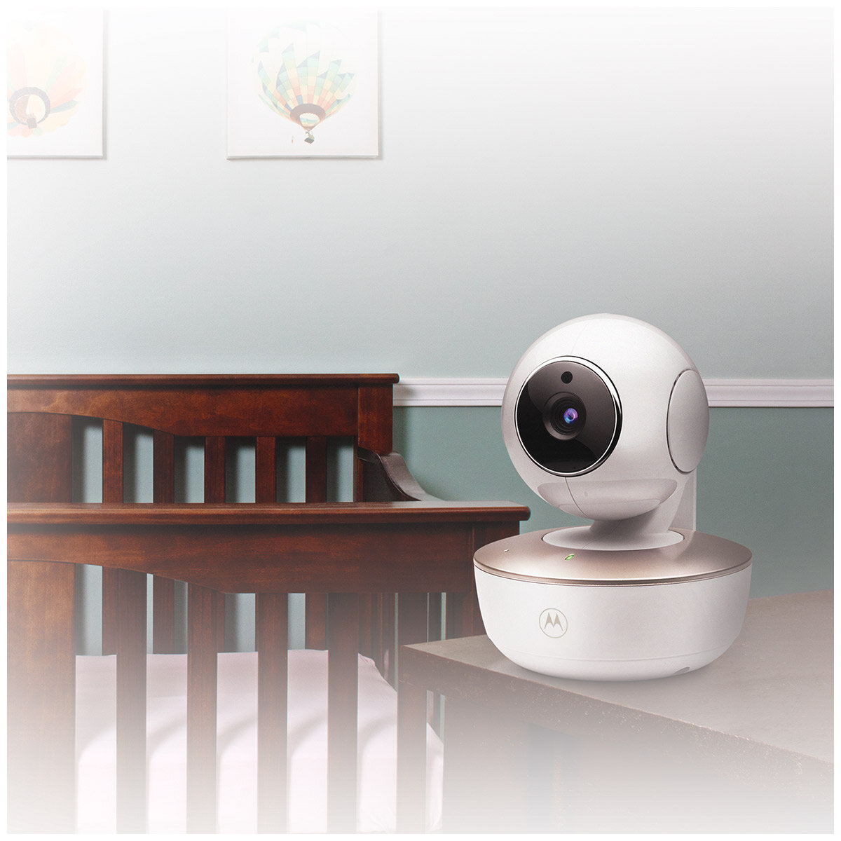 Motorola VM855 Connect 5-inch Portable Wi-Fi Video Audio Baby Monitor