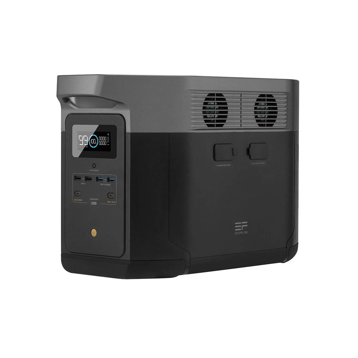 EcoFlow Delta Max 2000 Power Station + 220W Solar Panel Bundle