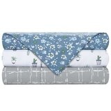 South Point Fashion Poly Flannel Sheet Set 4 Piece King Single