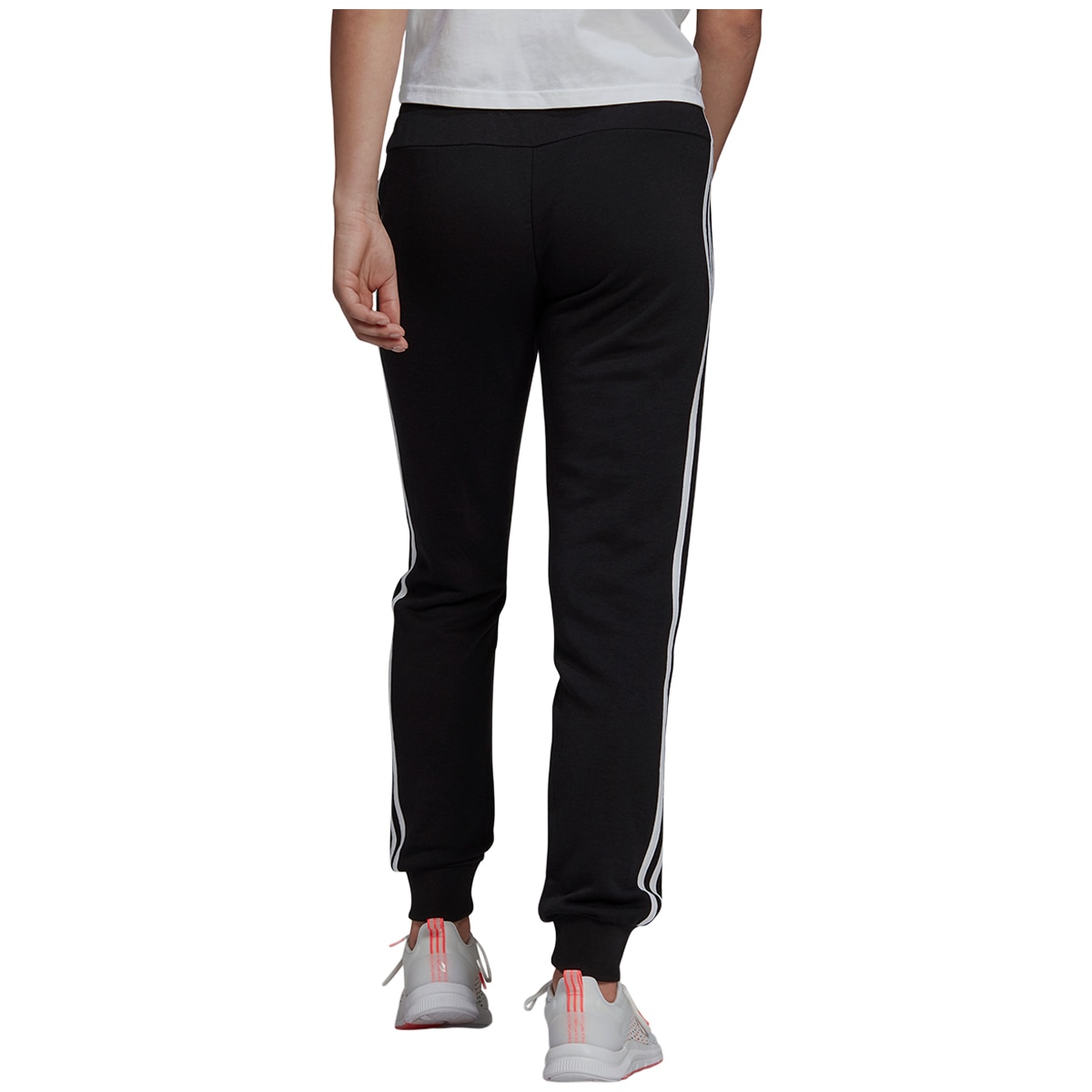 Adidas Women's Fleece Pant Black/White