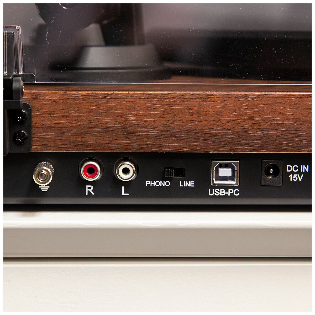 Crosley C62 Shelf System Walnut CRC62C-WA4