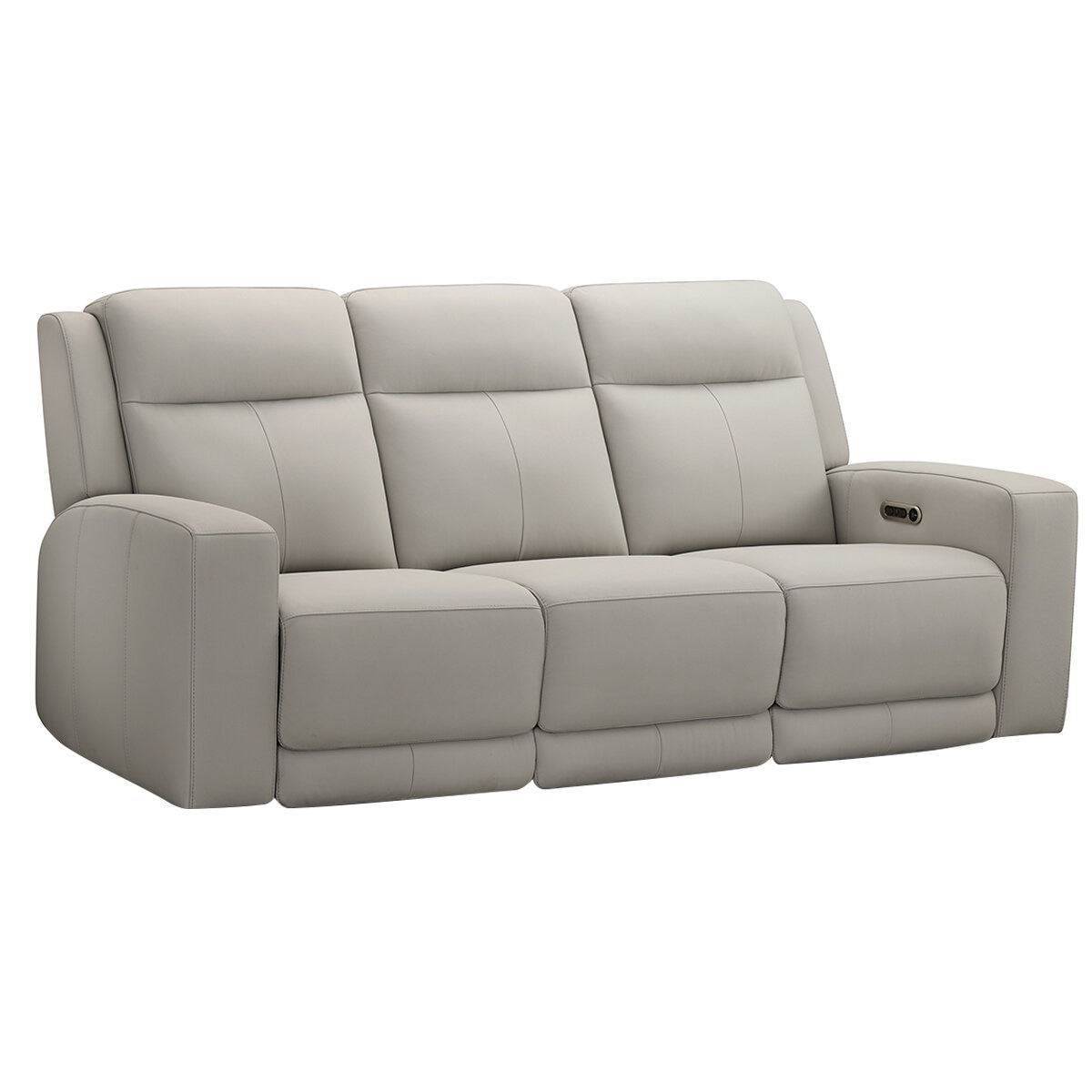 Simon Li Furniture Leather Power Reclining Sofa