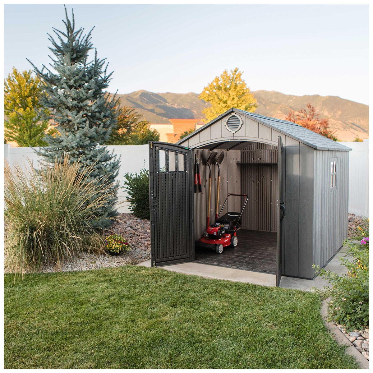 Lifetime Storage Shed 2.4 x 3 Metre