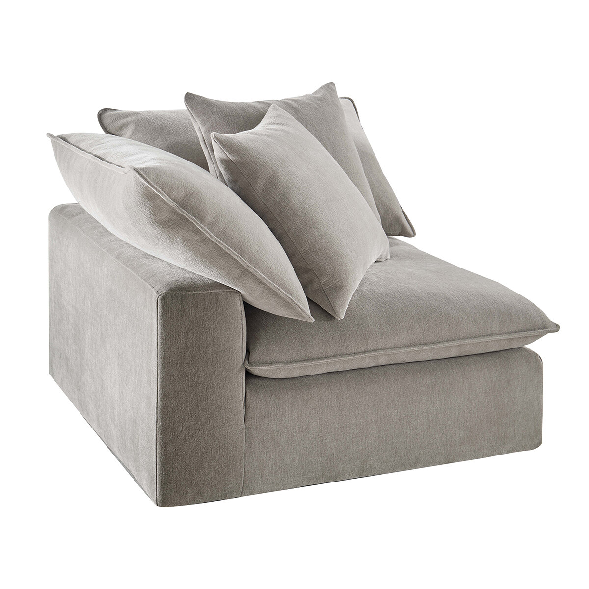 Aiden & Ivy Corner Sofa With 2 Pillows Of The Sereen Sectional