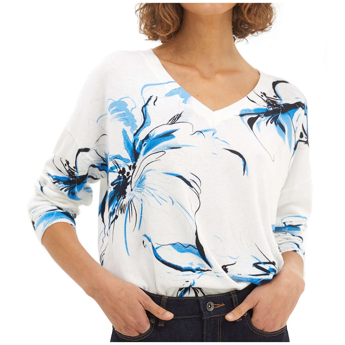 Bettina Liano Printed Sweater - Tigerlily