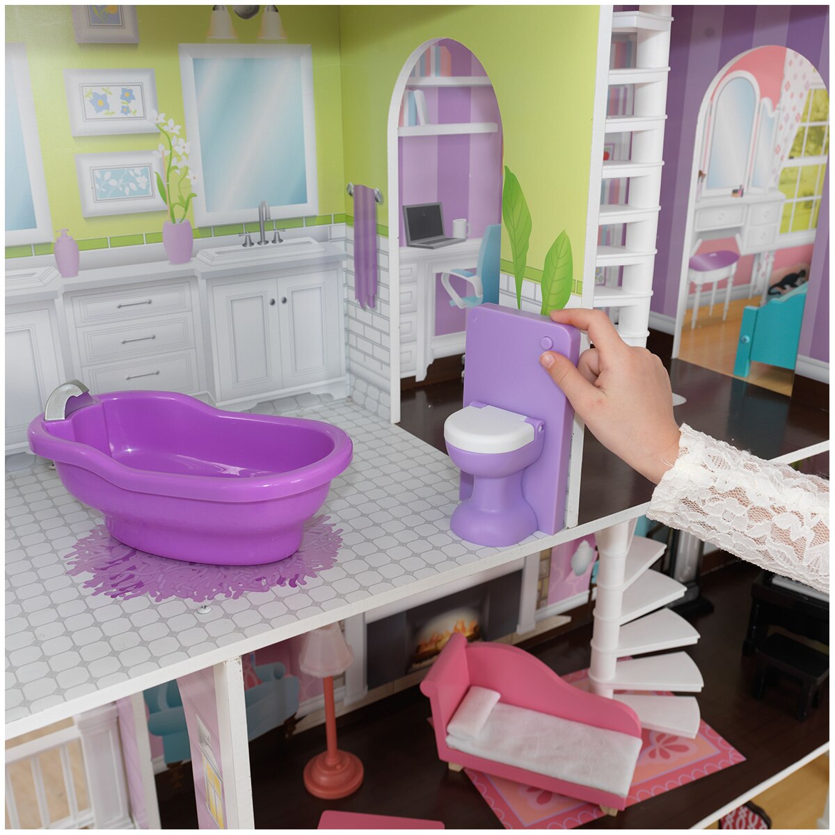 costco kidkraft grand estate dollhouse