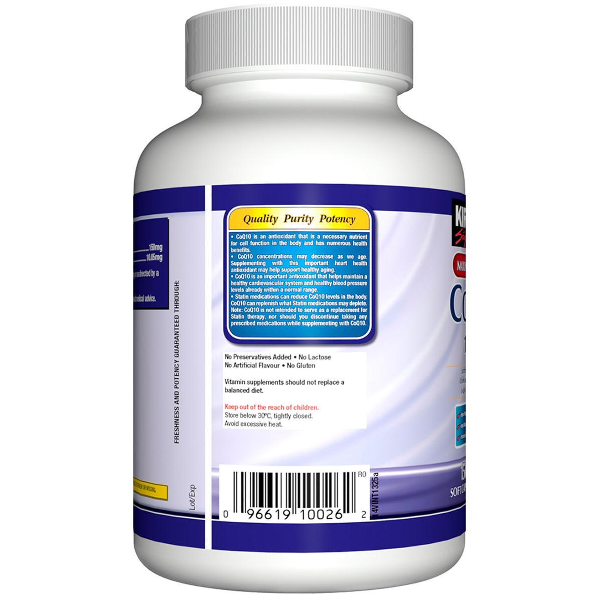 Kirkland Signature CoQ10 150mg ,150 Softgel Capsule Costco Australia