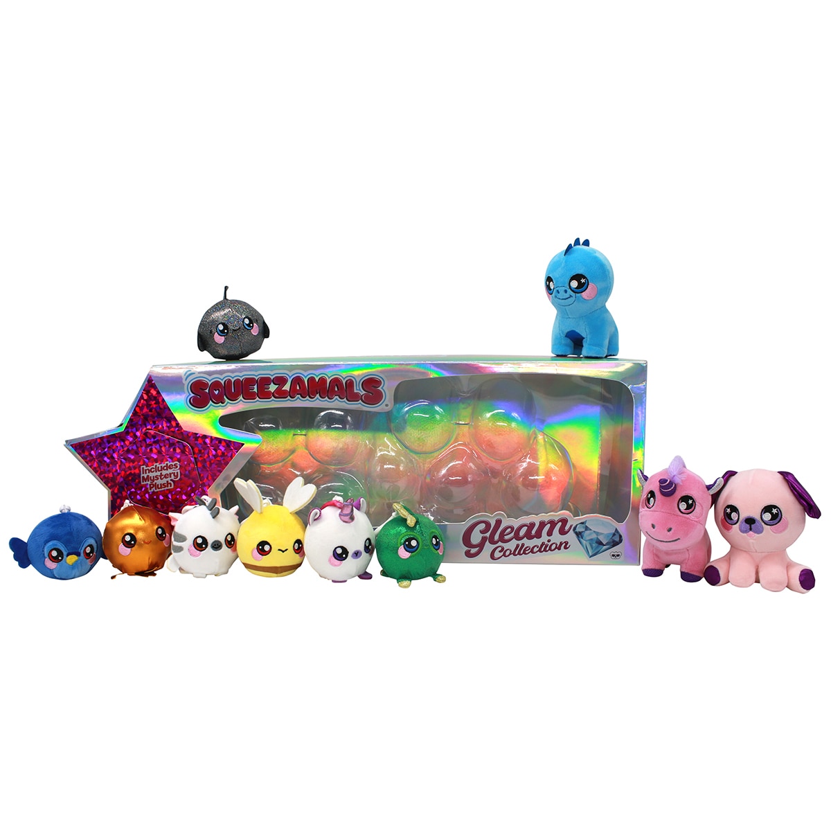 squeezamals gleam collection