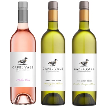 Capel Vale Summer Mixed White & Rose Wine Pack 6 x 750 ml