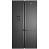 Electrolux 562L French Quad Door Fridge Matte Black EQE5657BA Electrolux 562L French Quad Door Fridge Matte Black EQE5657BA