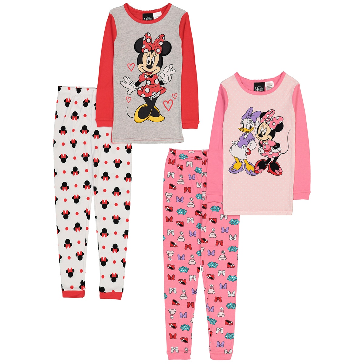 Character Children's 2 pack 4 piece Set - Minnie