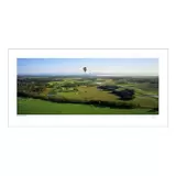 Ken Duncan 50Hunter Aerial, NSW Framed Print White