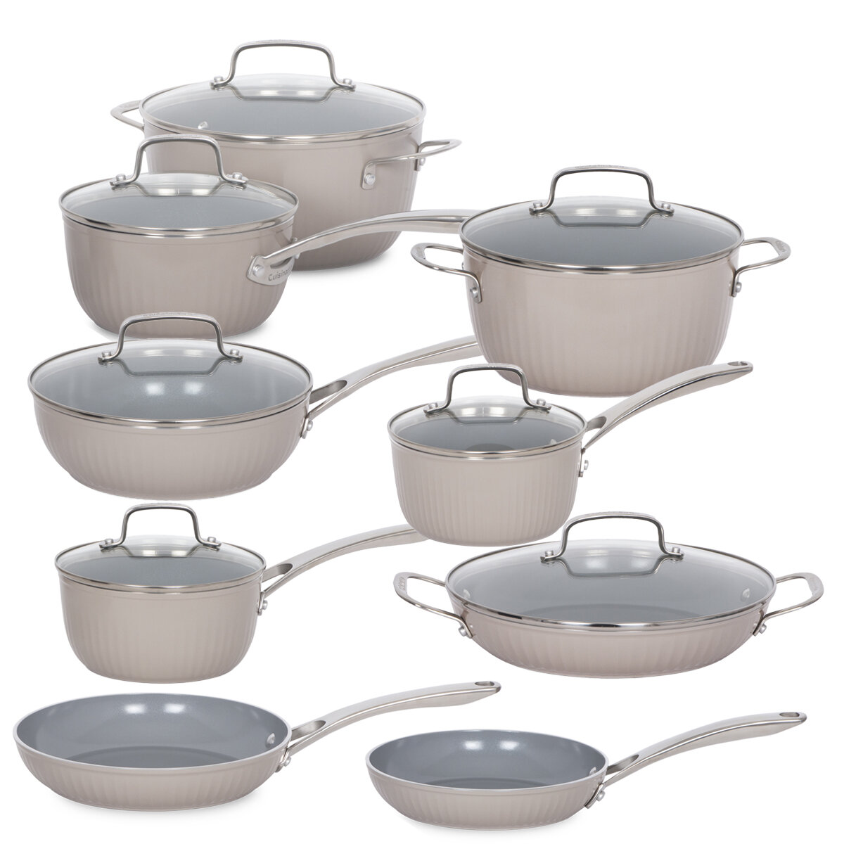Cuisinart Non-Stick Cookware 12 Piece Set Cuisinart Non-Stick Cookware 12 Piece Set