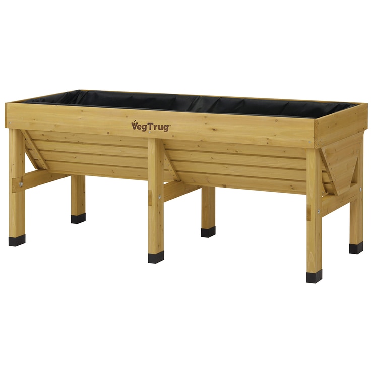 Medium VegTrug Raised Garden Bed 1.8m Natural
