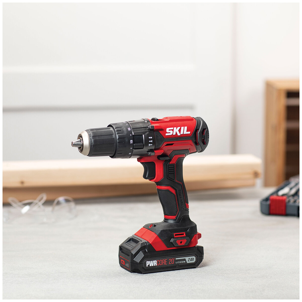 SKIL PWRCORE 20V Brushless Hammer Drill Kit HD5294E-20