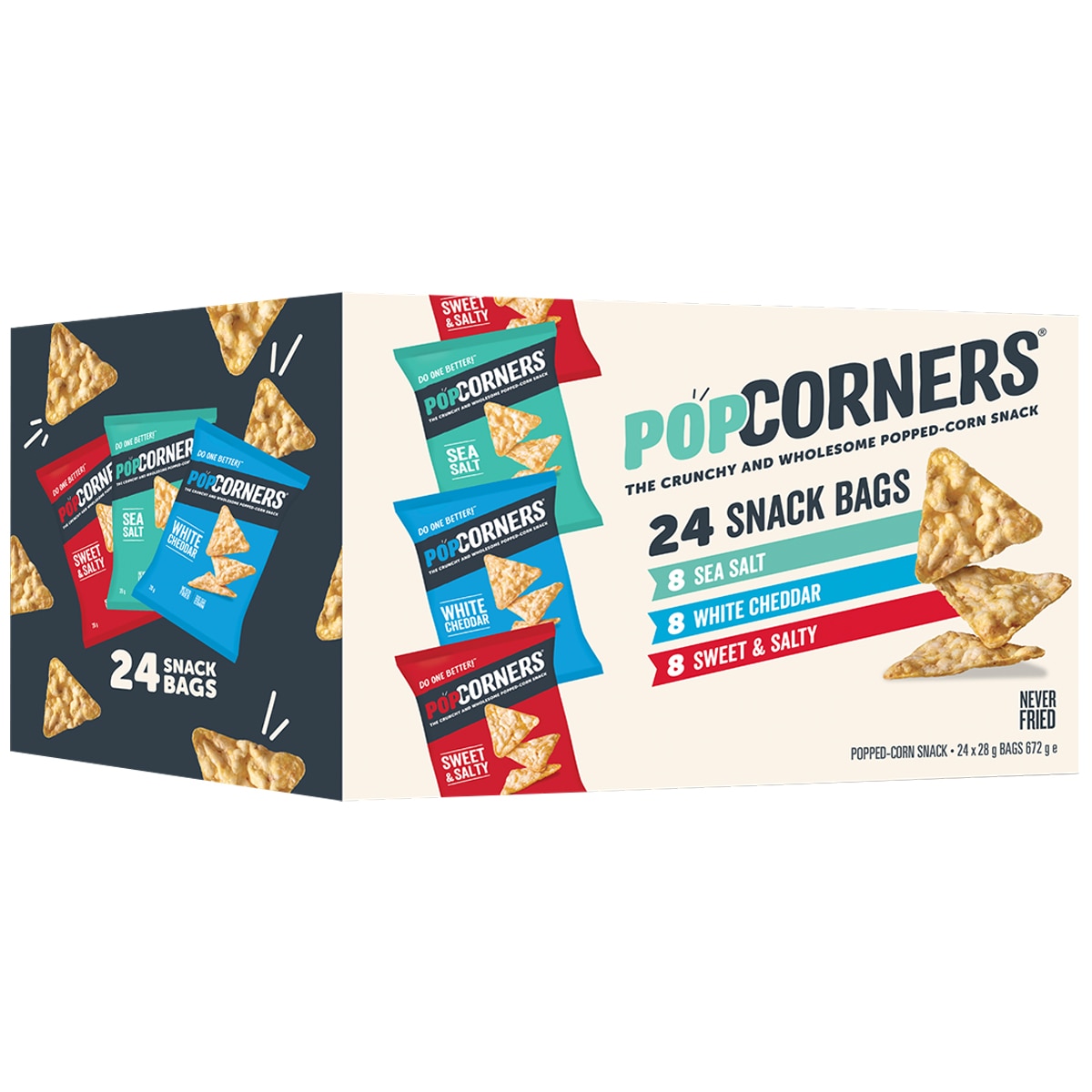 Popcorners Variety Box 2 x 24 x 28g