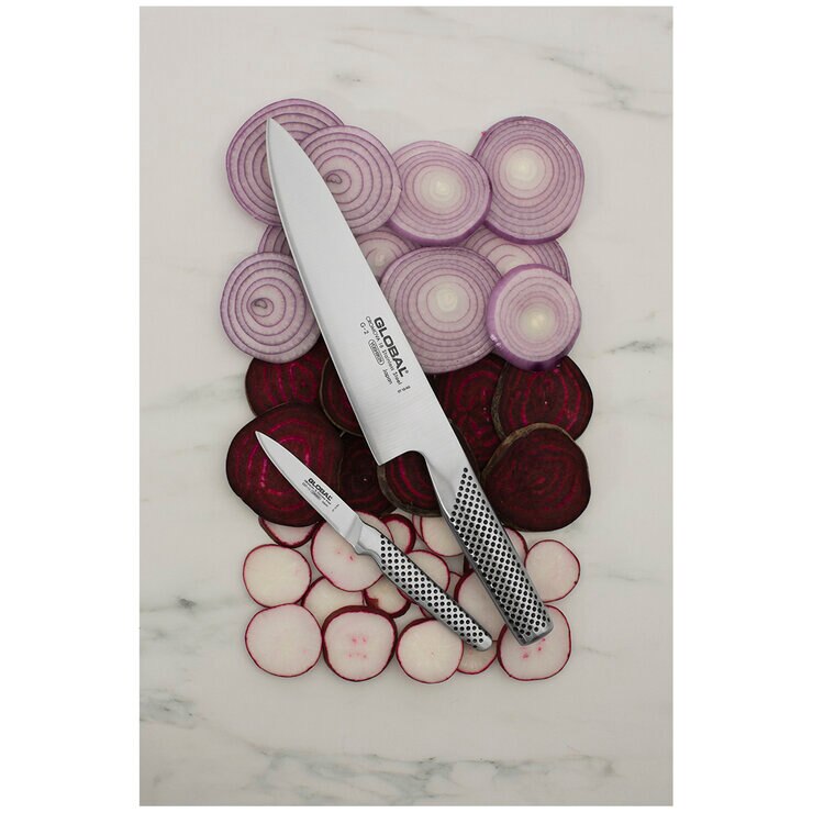 Global Cromova 18 Knife Set 3 piece