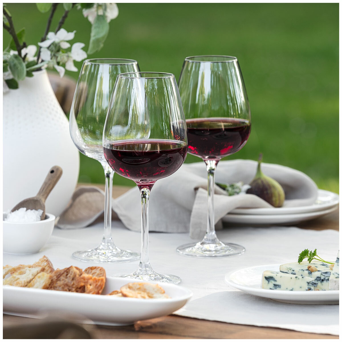 Villeroy & Boch Purismo Crystal Wine Glasses 12 Piece Set