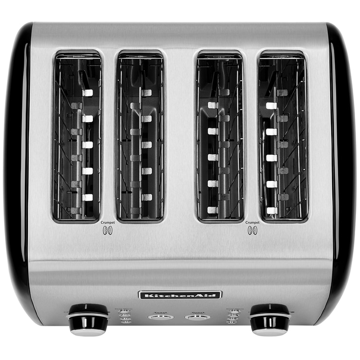 KitchenAid Artisan 4 Slice Automatic Toaster Black 5KMT421AOB Costco