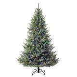 Pre-Lit Abies Artificial Christmas Tree 228.6cm