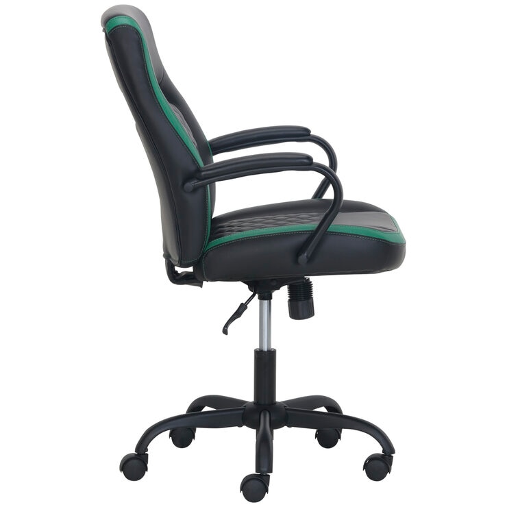 True Innovation BTS Quilted Task Chair Green True Innovation BTS Quilted Task Chair Green