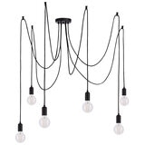 UK Hudson Living Studio LED Pendant Light Black